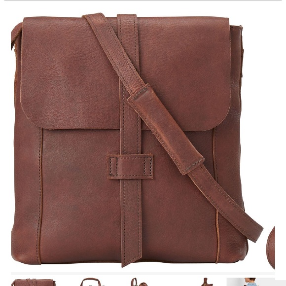 Duluth Trading Co Lifetime Leather Convertible Backpack - Picture 9 of 10